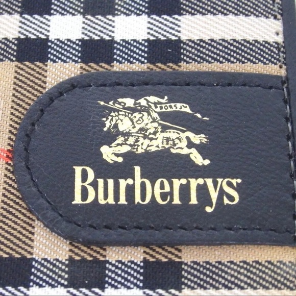 AUTH Burberry Burberrys Nova Check Notebook Address Book - Picture 9 of 9